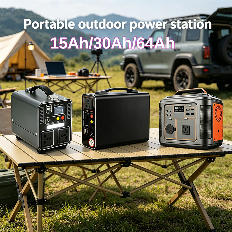 Solar Emergency Charger - محطة طاقة محمولة بقدرة 300 واط،
