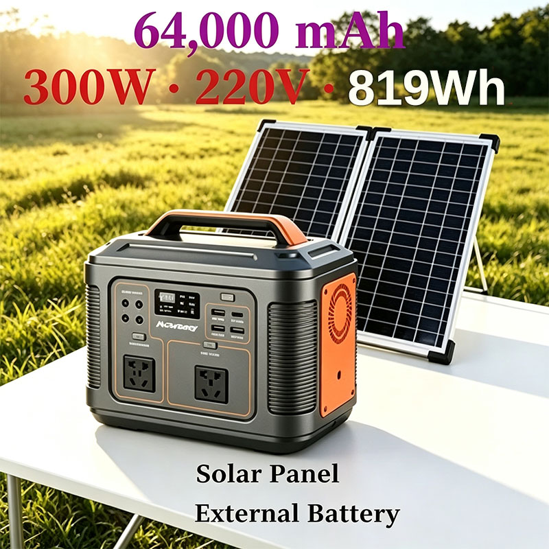محطة طاقة محمولة بقدرة 300 واط - مراجعة Solar Emergency Charger وسعره