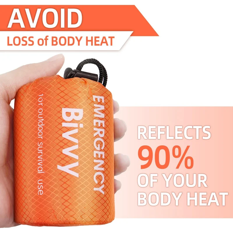 كيس نوم للطوارئ، بطانية للبقاء - مراجعة Bivy Bag Emergency وسعره